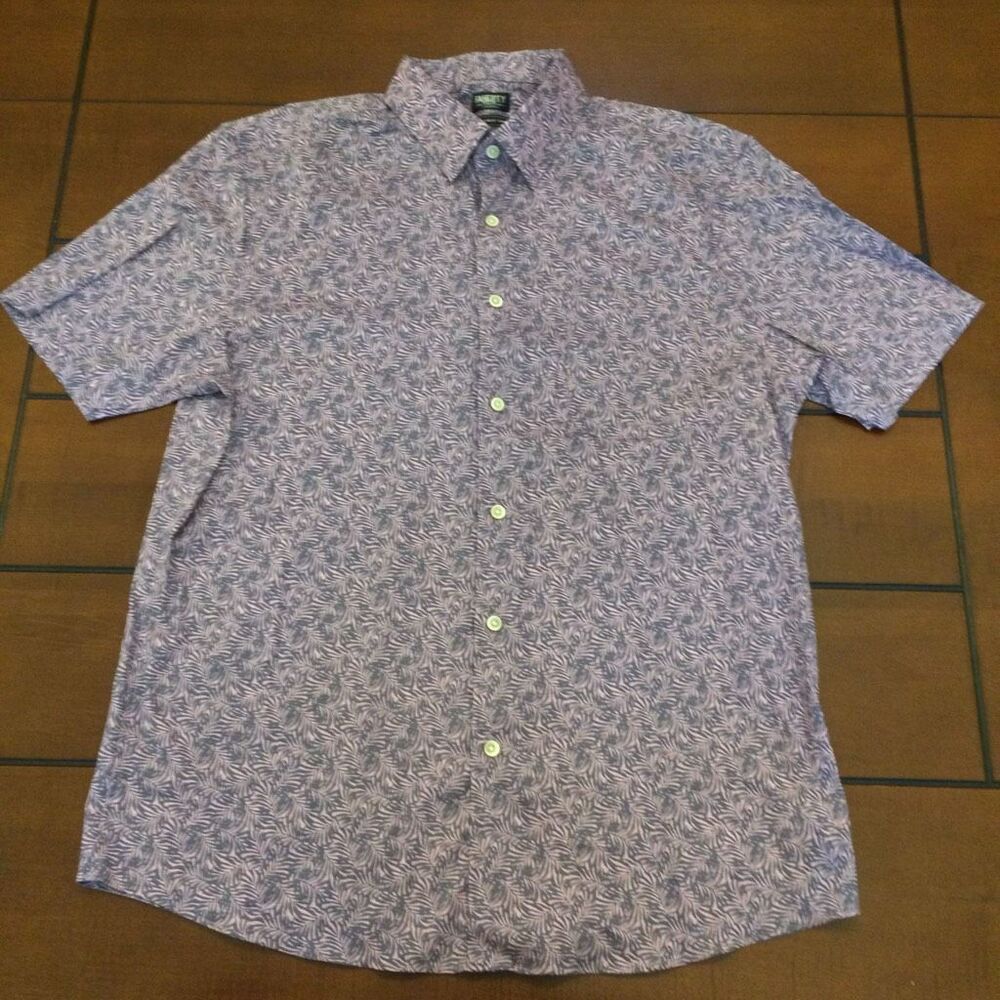 Faherty the movement Monterey shirt lavender sky canopy large